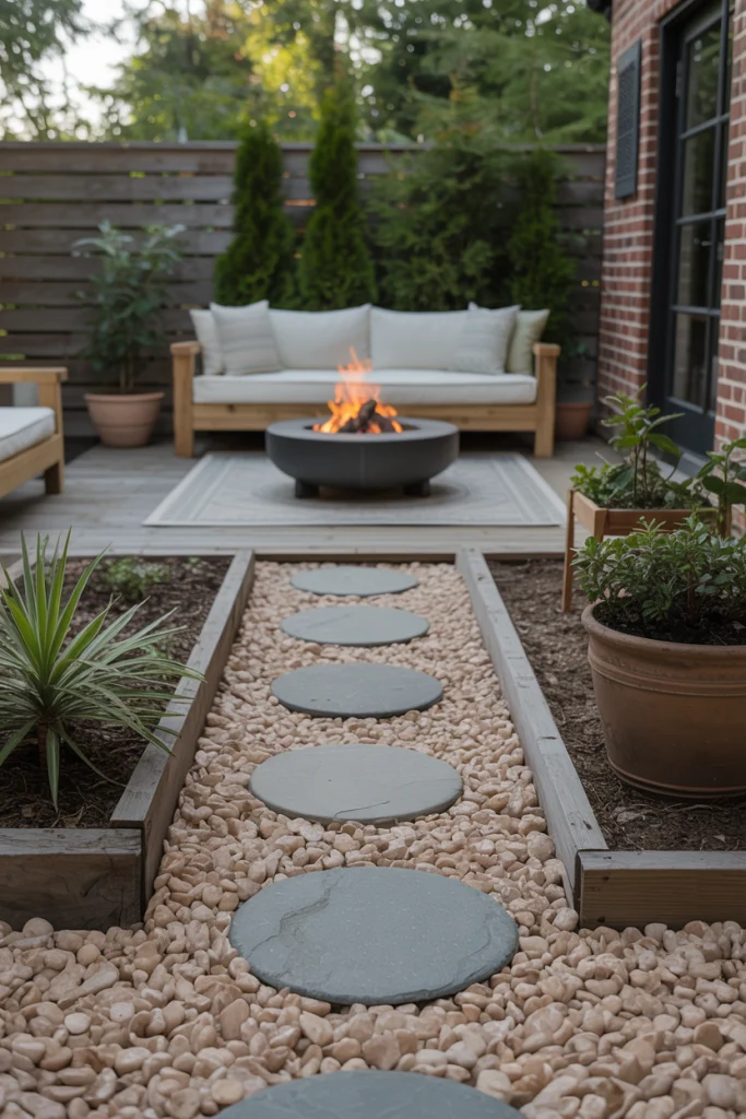 Use Gravel to Frame the Space