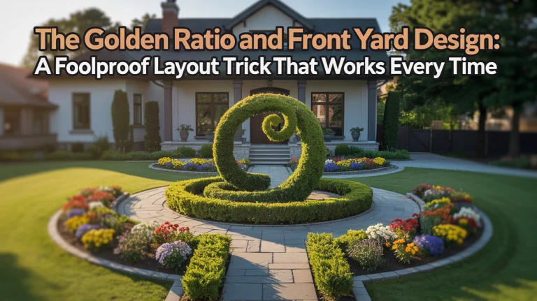 The Golden Ratio and Front Yard Design: A Foolproof Layout Trick That Works Every Time