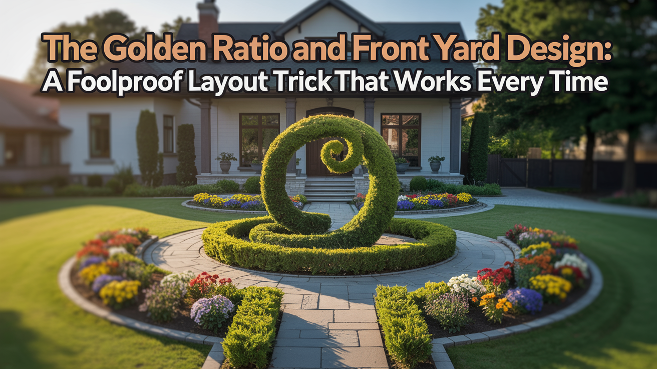The Golden Ratio and Front Yard Design: A Foolproof Layout Trick That Works Every Time