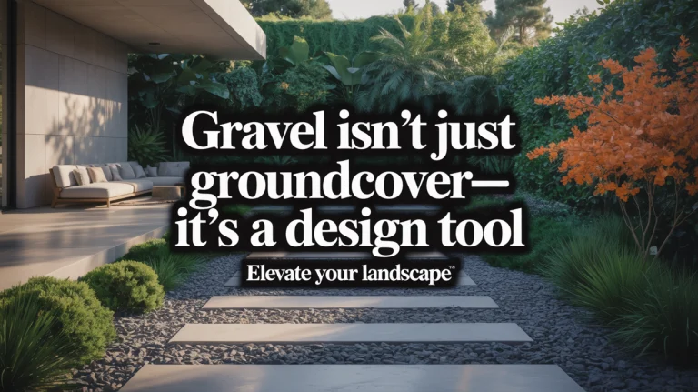 Gravel Isn’t Just Groundcover—It’s a Design Tool