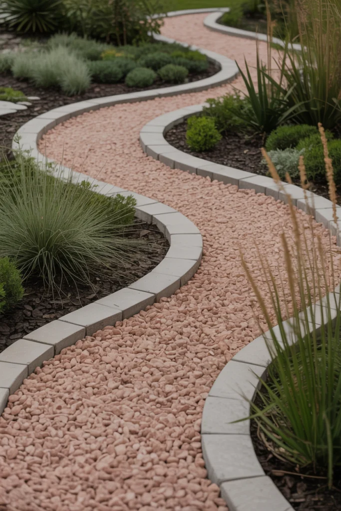 Shape Flow with Gravel Paths