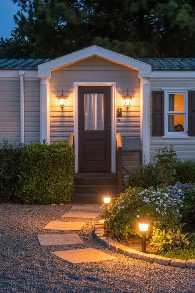 Add Exterior Lighting Like a Stick-Built Home