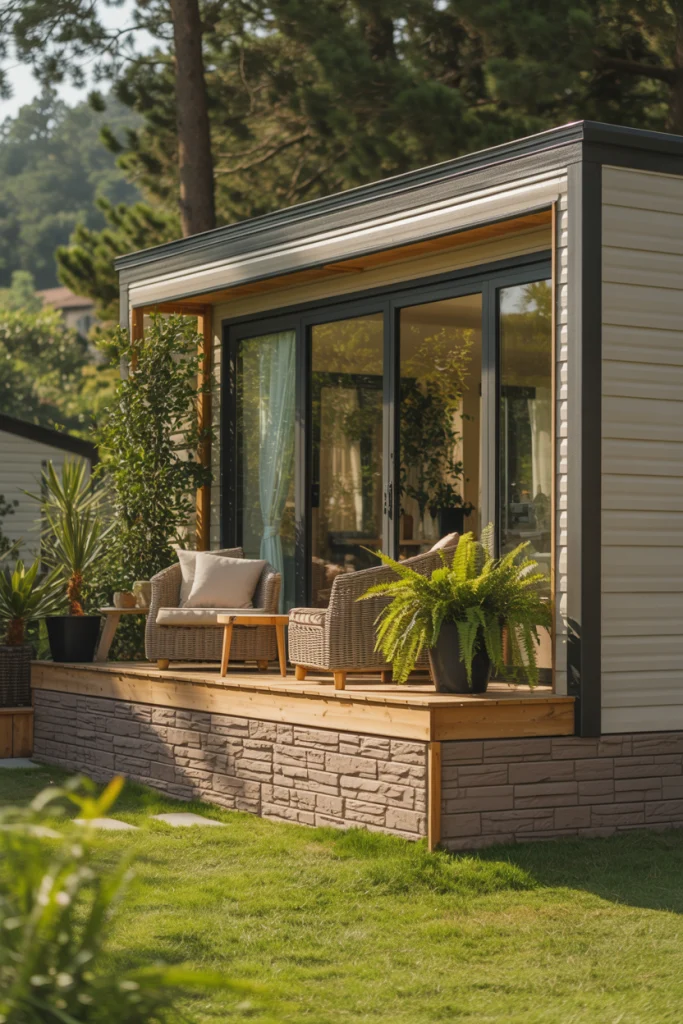 Add a Real Foundation Look with Skirting