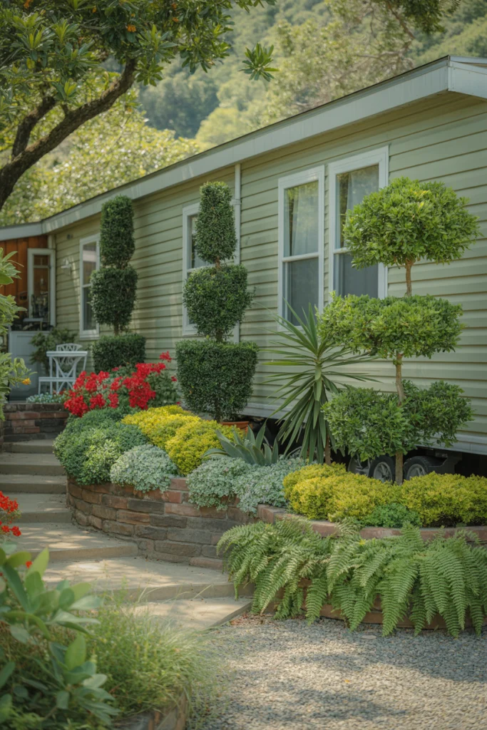 Anchor with Landscaping, Not Just Lawn