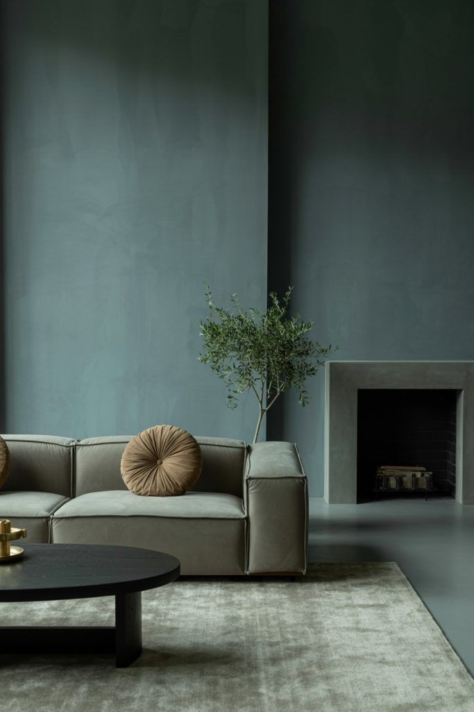Choose a Base Color That Grounds the Room