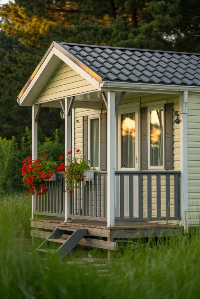 Frame the Entry with a True Porch