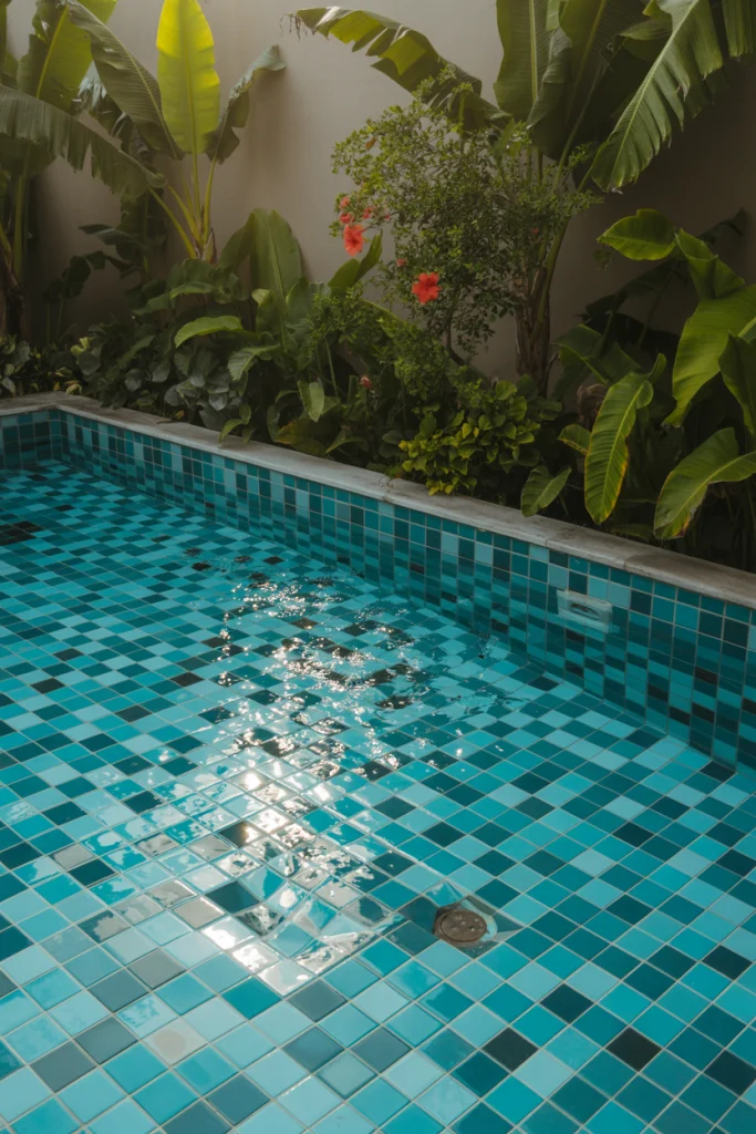 Sea Glass Tiles That Reflect Light Like Jewels