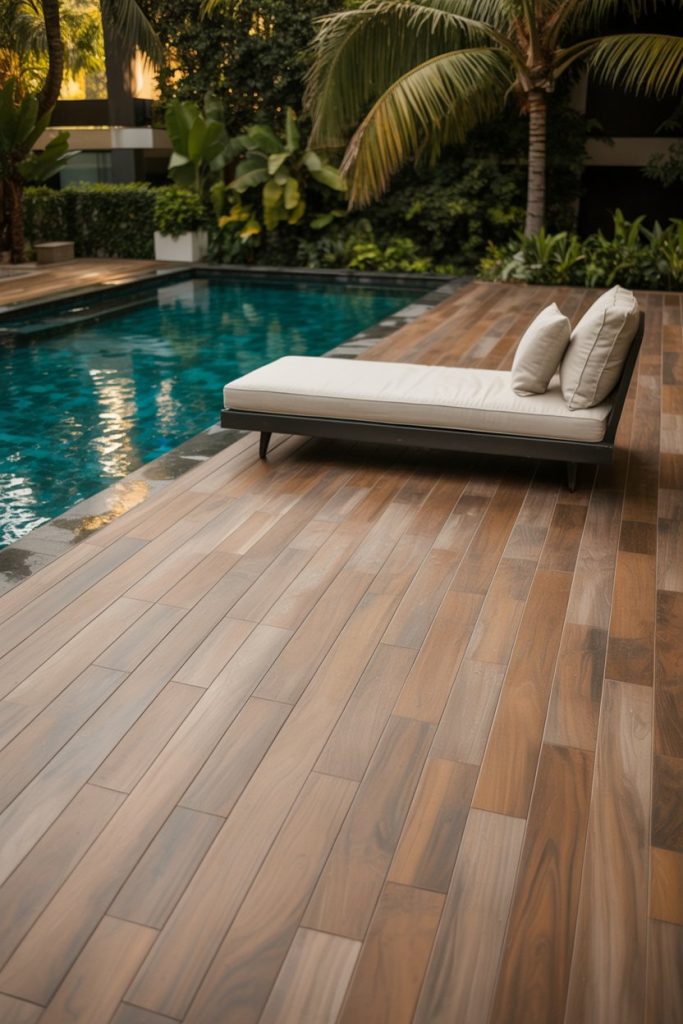 Wood-Look Tile for Natural Warmth Without the Work