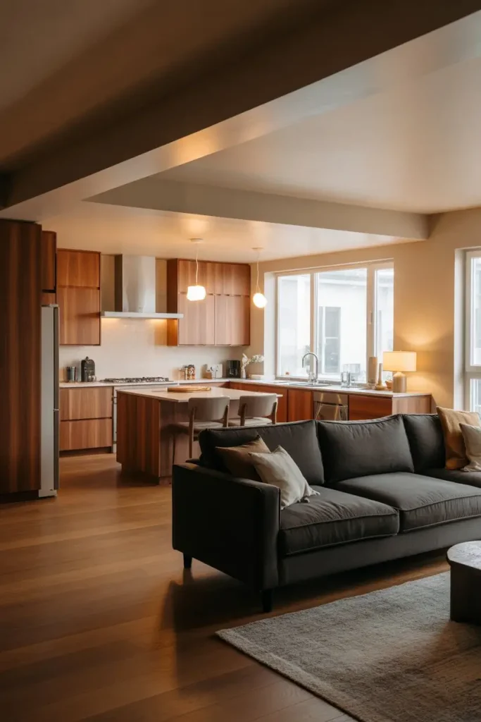 1. Seamless Layout That Connects Both Spaces