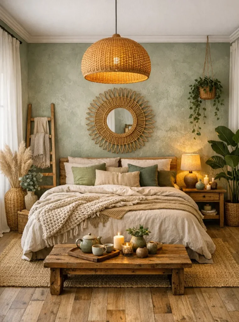 1. Soft Neutrals and Natural Textures for Calm