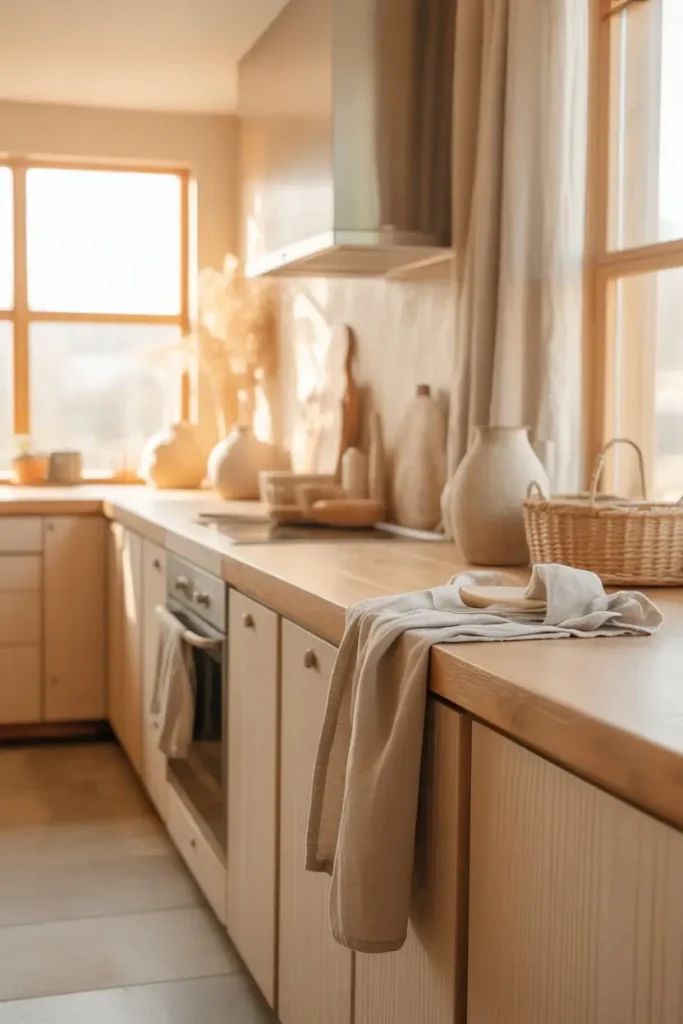 1. Warm Neutral Colors That Make Kitchens Feel Inviting