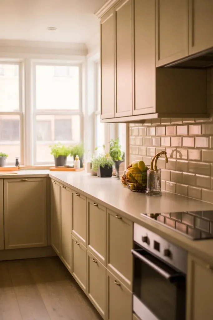 1. Warm Neutral Kitchens That Feel Inviting