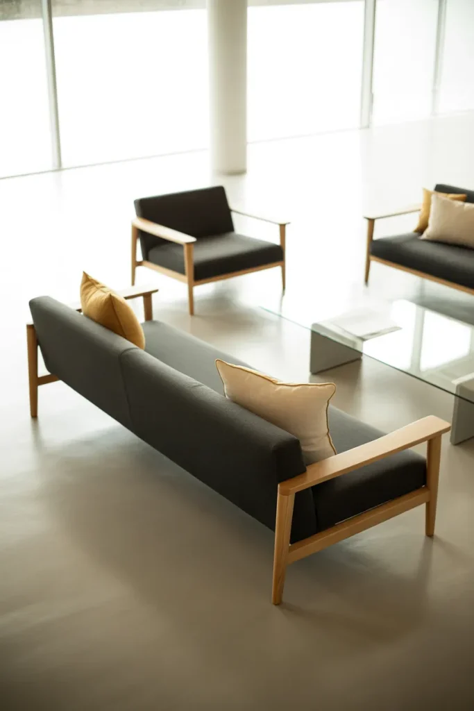 10. Choose Low-Profile Furniture