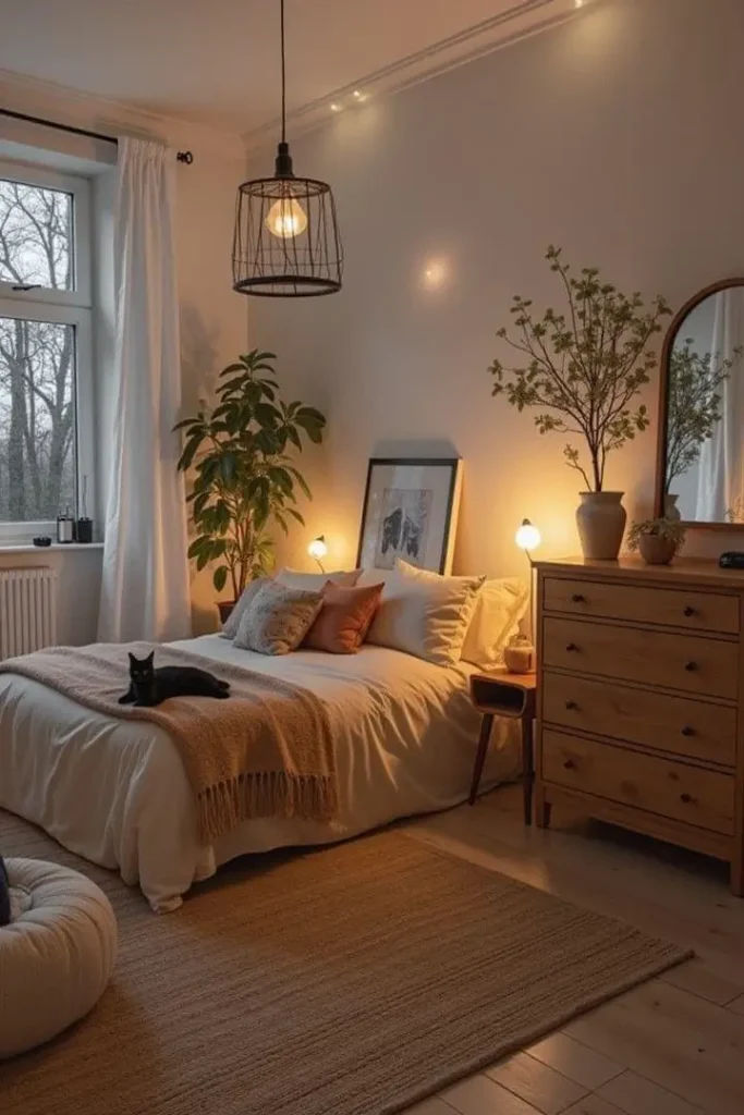 10. Cozy Small Bedroom Aesthetic