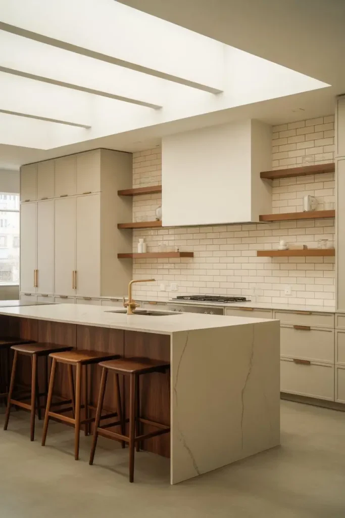 10. Simple Backsplashes That Support the Design