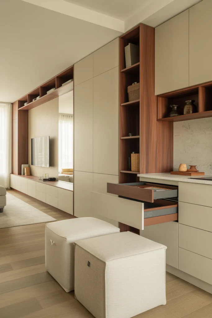 10. Smart Storage That Keeps the Space Tidy