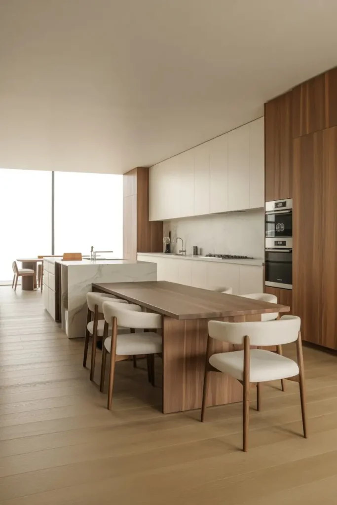 12. Kitchens That Flow Into Dining Spaces
