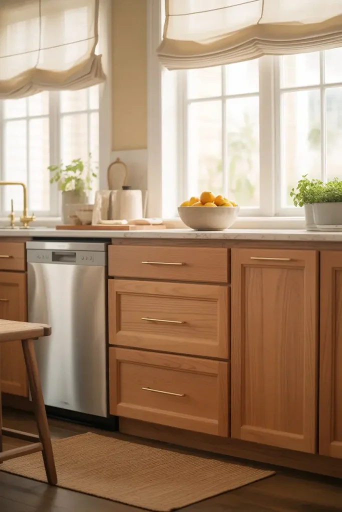 12. Simple Hardware With a Warm Finish