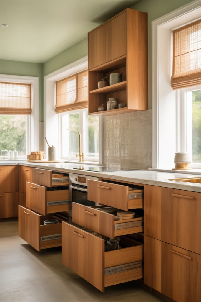 14. Built-In Storage That Reduces Clutter