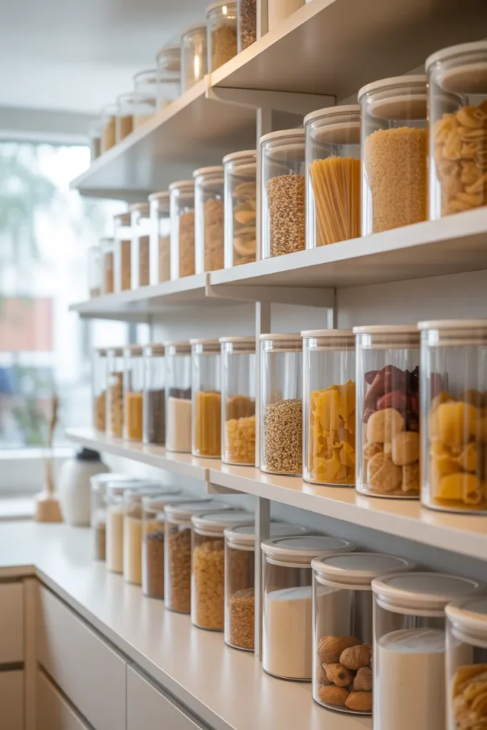 14. Pantry Organization That Reduces Food Waste