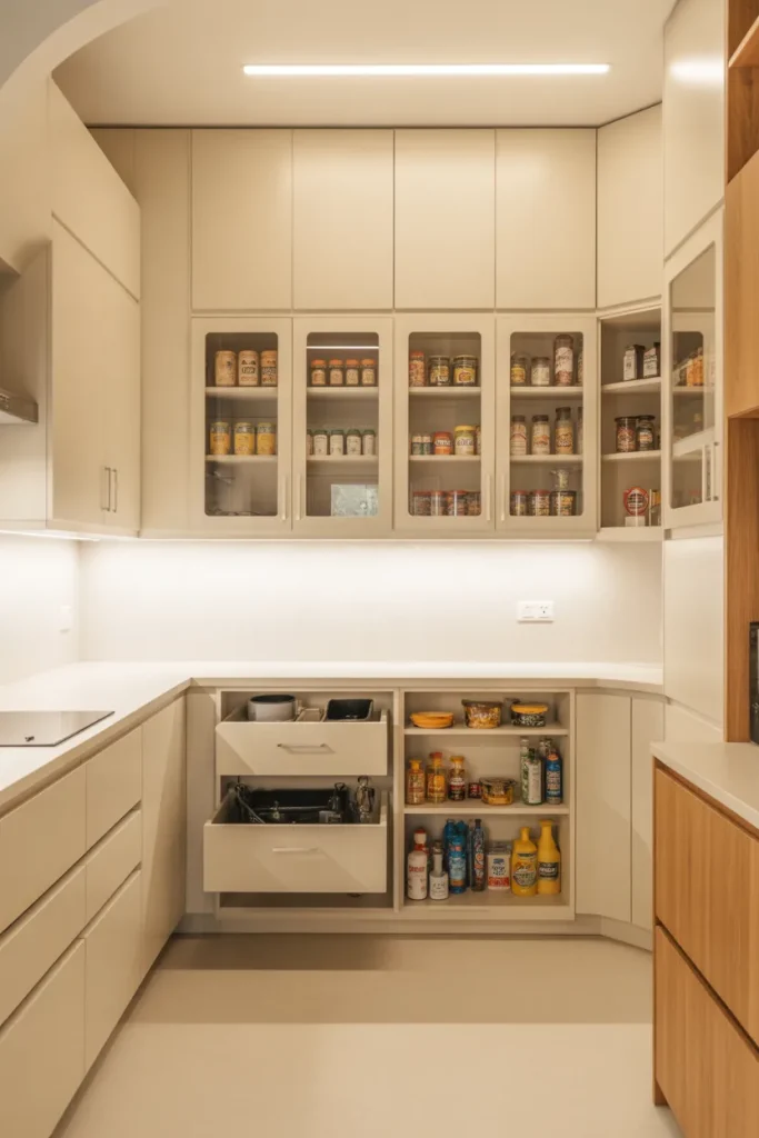 15. Multi-Use Kitchen Pantry Storage