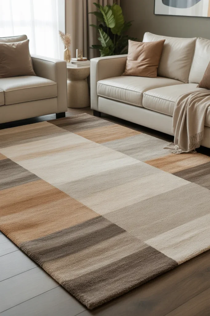 17. Low-Pile Rugs for Easy Living