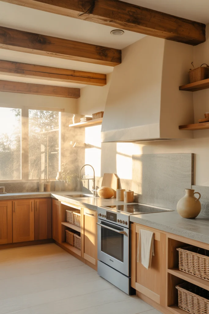 17. Rustic and Modern Blended With Balance