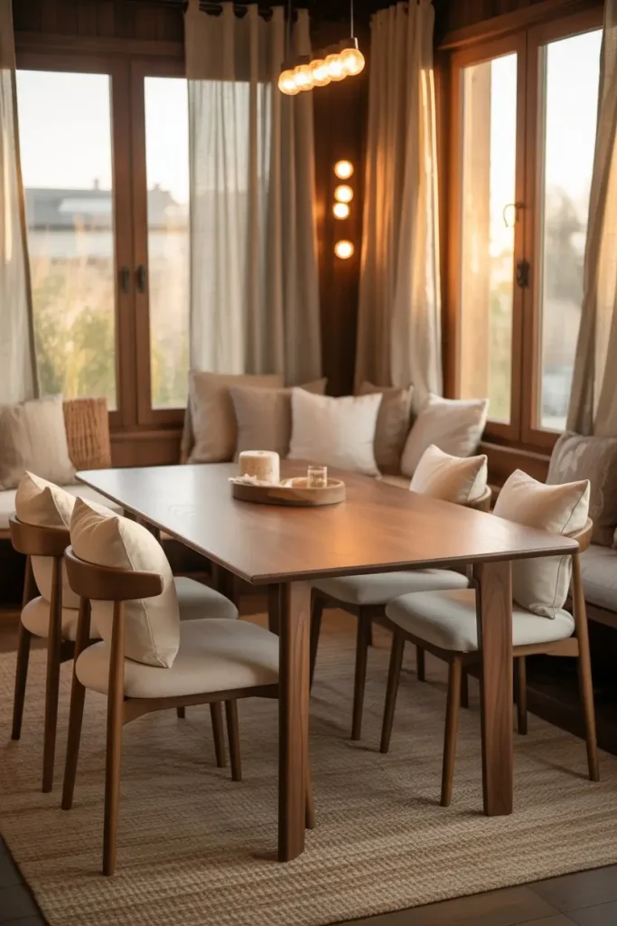 2. Dining Tables That Match the Room Size