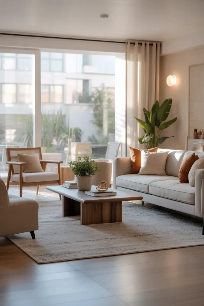 2. Large Rugs That Anchor the Living Room