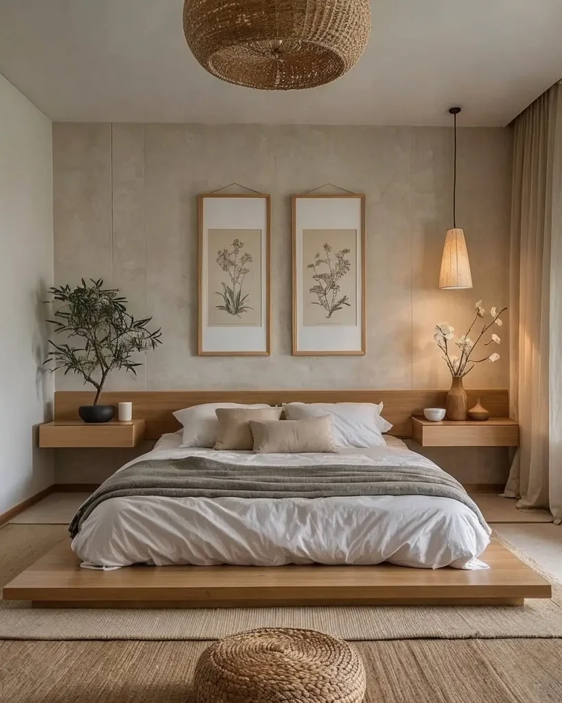 2. Modern Minimalist Beds with Clean Lines