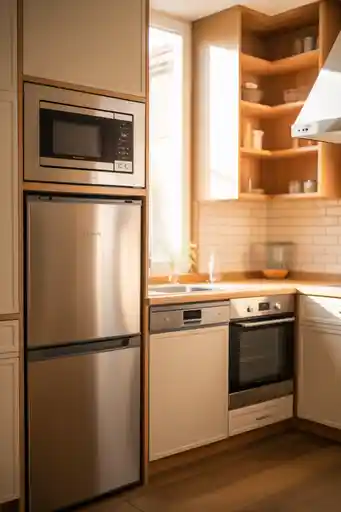 3. Pick Compact Appliances to Save Space