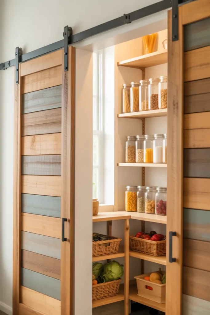 3. Sliding Barn Doors for Classic Farmhouse Charm