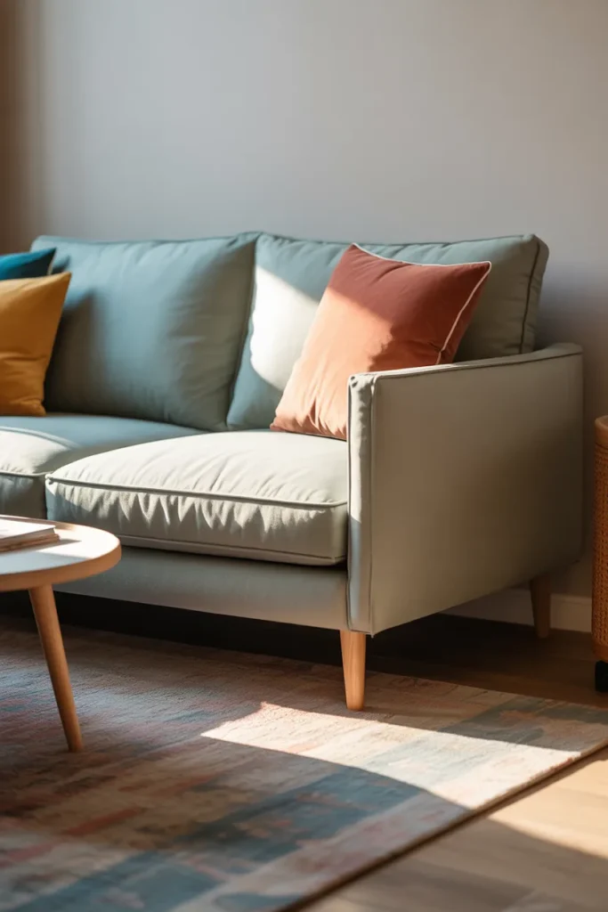4. Curved Sofas for Inviting Shapes