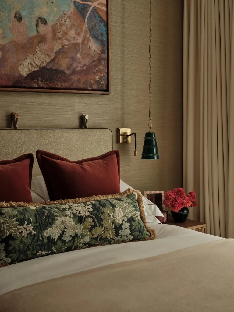4. Floating Nightstands to Free Up Floor Space