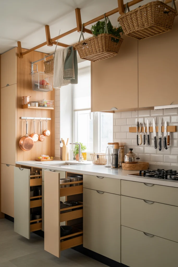 4. Use Vertical Space with Smart Storage