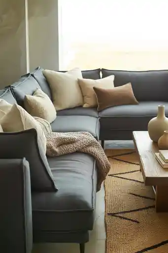5. Gray Sofas Designed for Daily Comfort