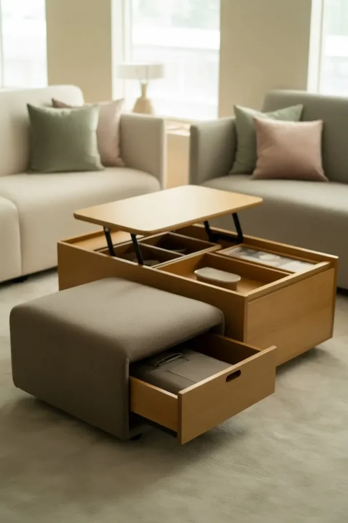 5. Multi-Use Furniture That Saves Space