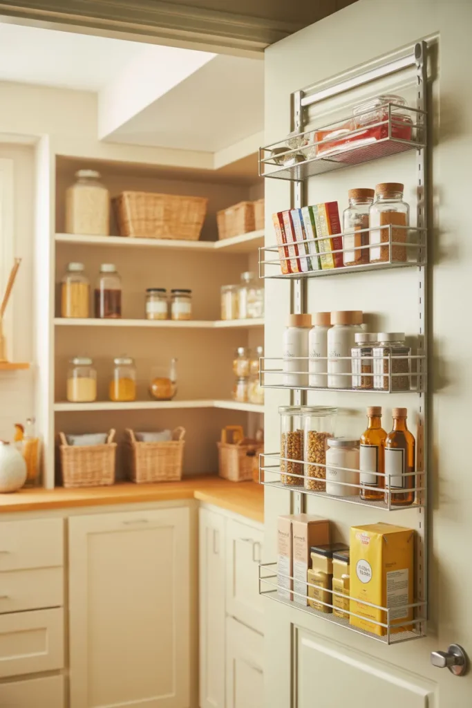 5. Over-the-Door Pantry Organizers for Extra Storage