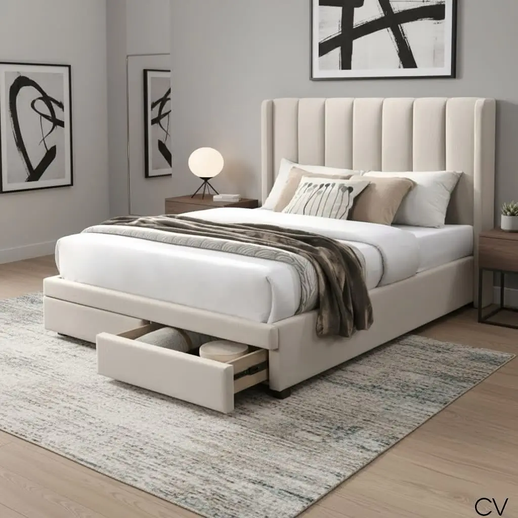 5. Storage Beds with Hidden Compartments