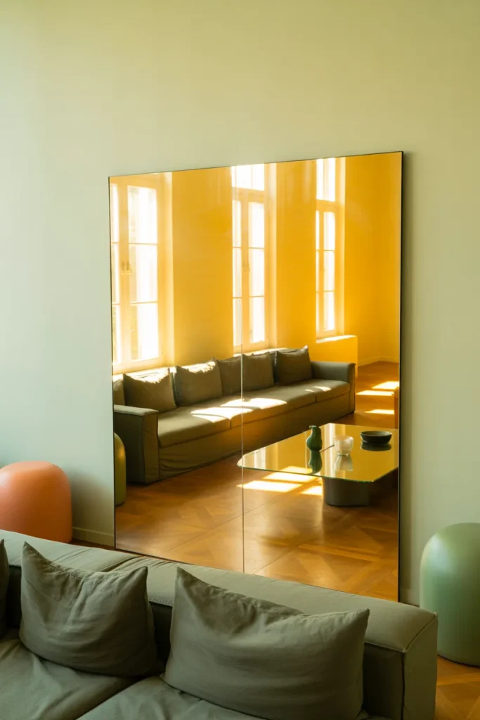 5. Use Mirrors to Reflect Space and Light