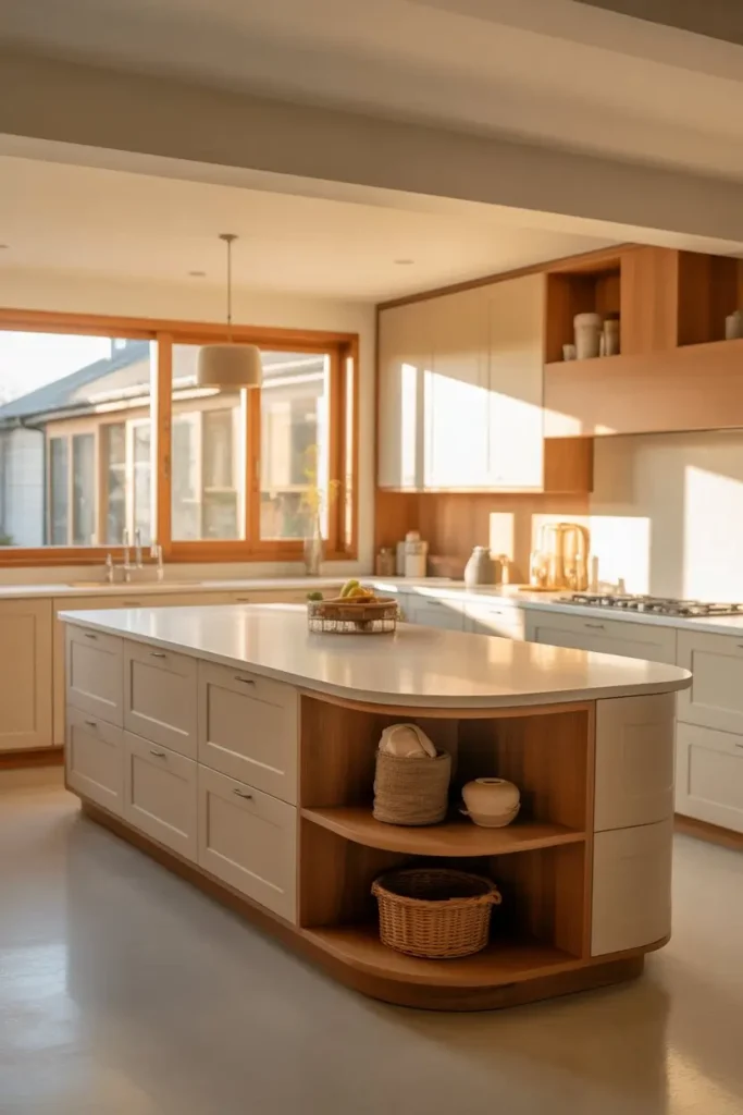 6. Modern Kitchen Islands with Multiple Uses