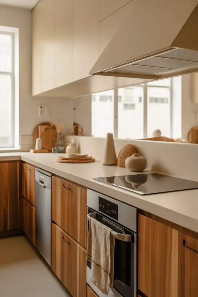 7. Soft Countertop Colors That Feel Calm