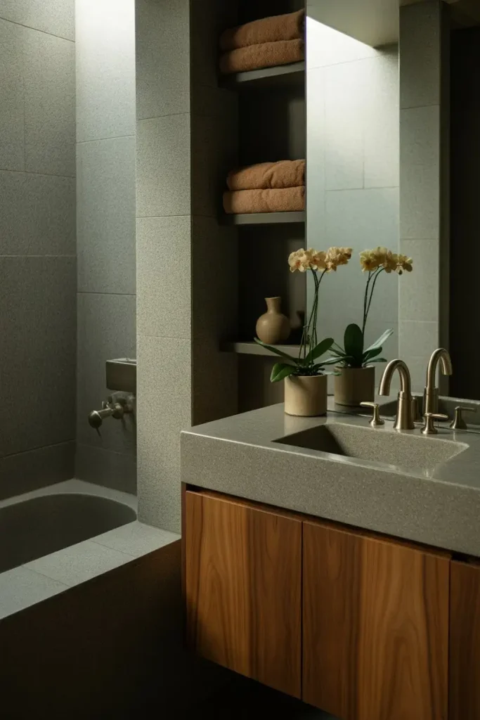 8. Calm Luxury with Simple Materials