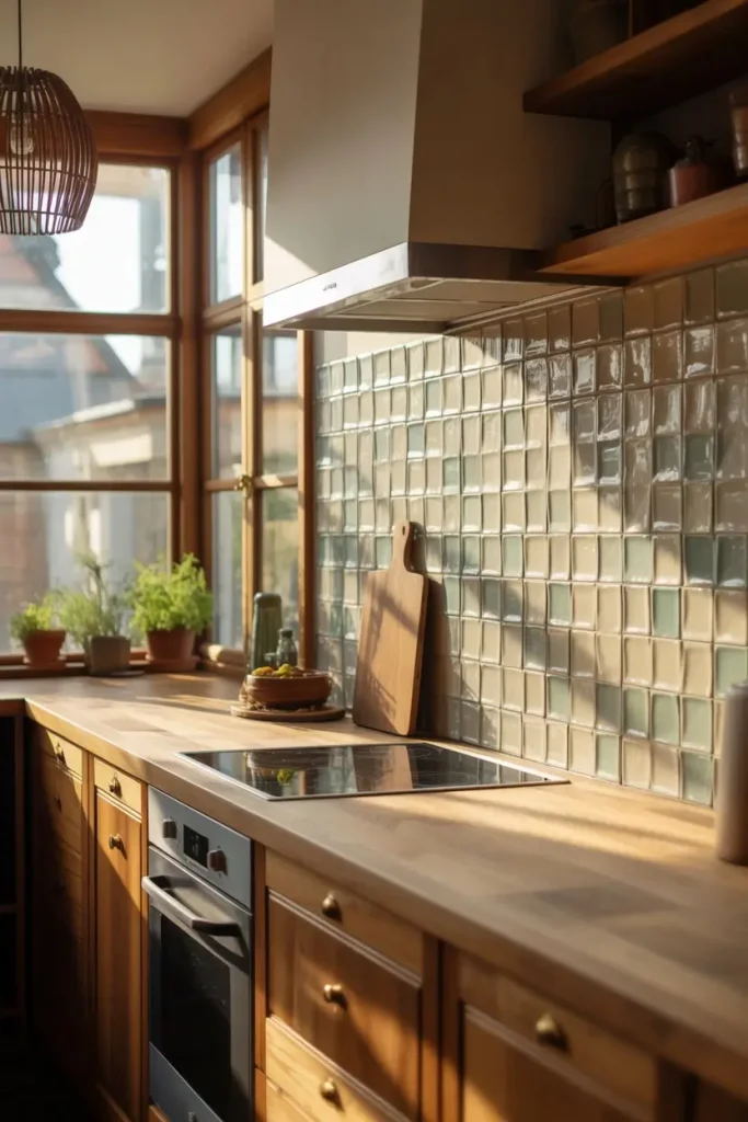 8. Textured Backsplashes That Add Depth
