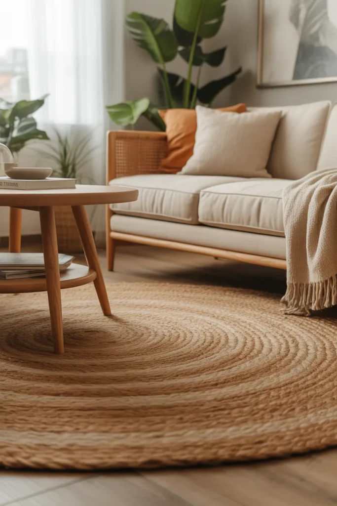 9. Natural Fiber Rugs for Organic Appeal