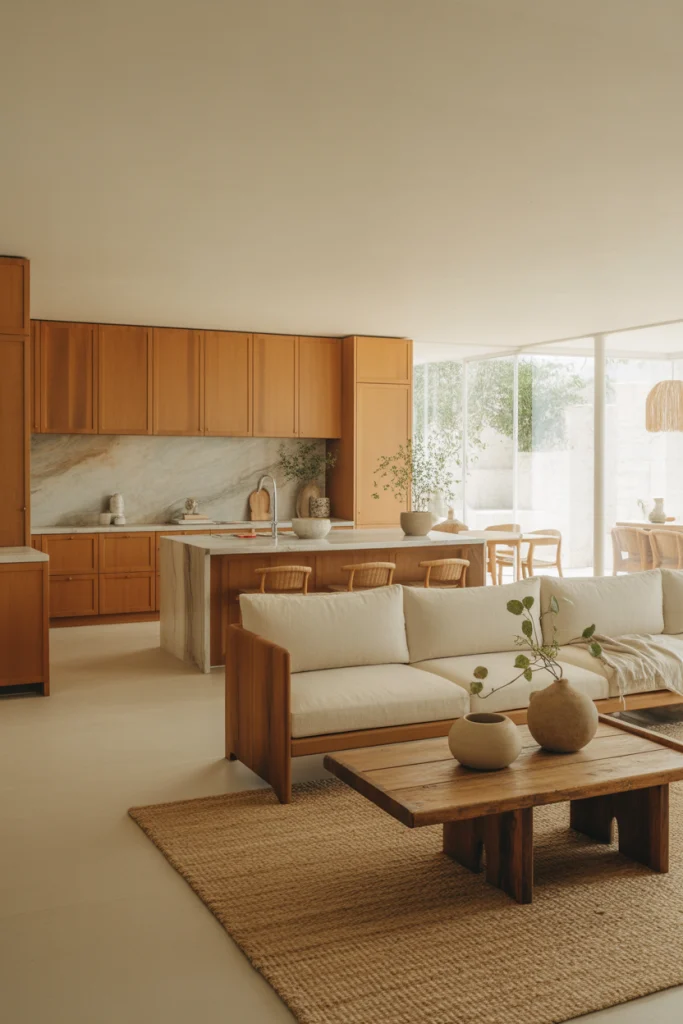 9. Natural Materials for Warmth and Balance