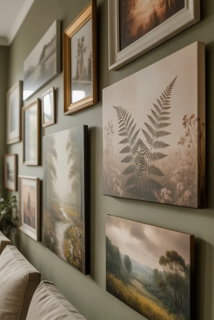 9. Nature-Inspired Wall Decor