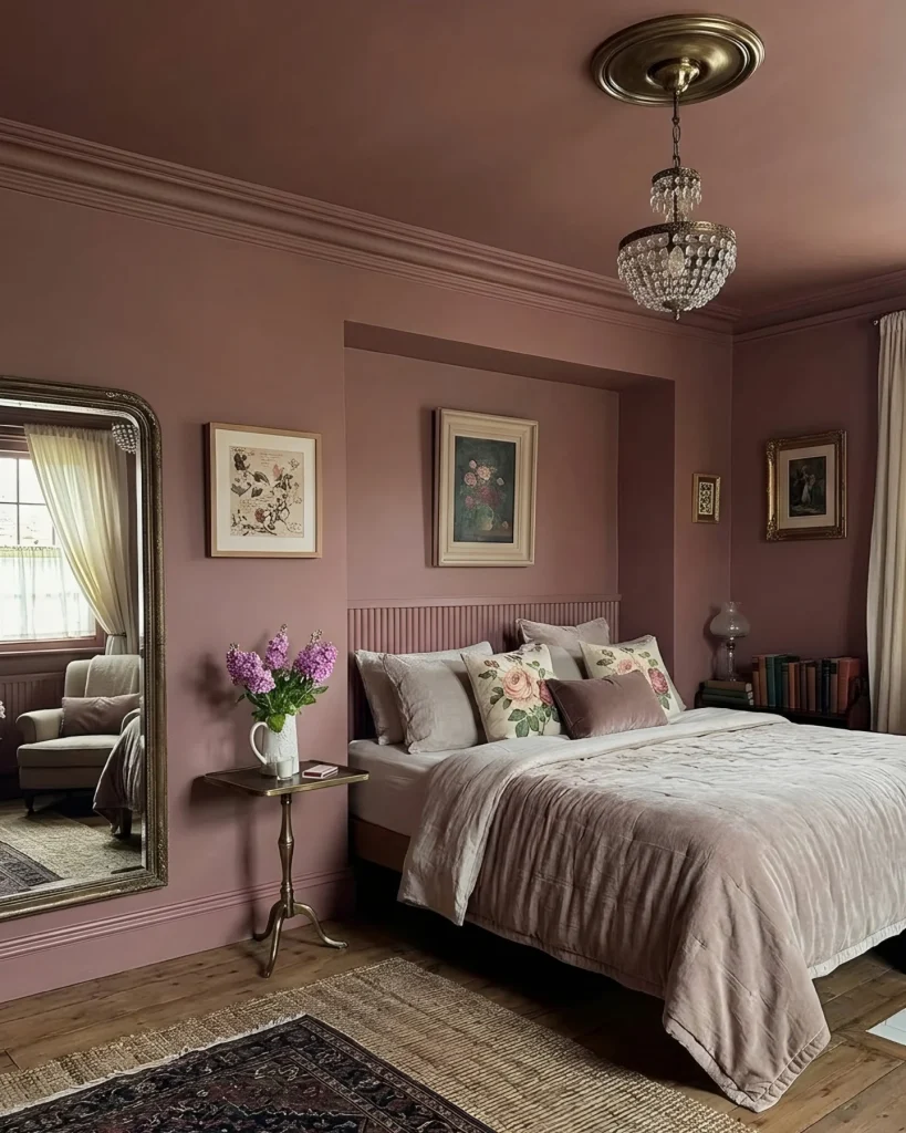 9. Vintage-Inspired Beds with Modern Twist