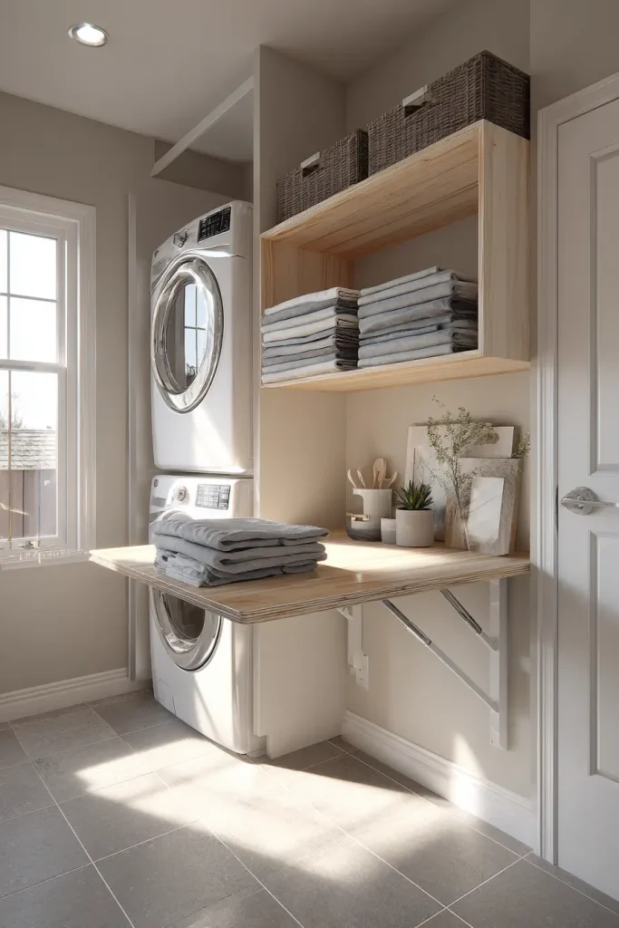 Compact Folding Stations for Tiny Rooms