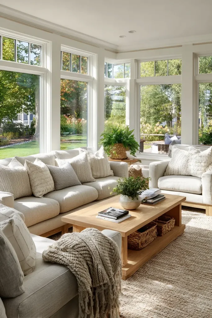 Cozy Family Friendly Sunroom